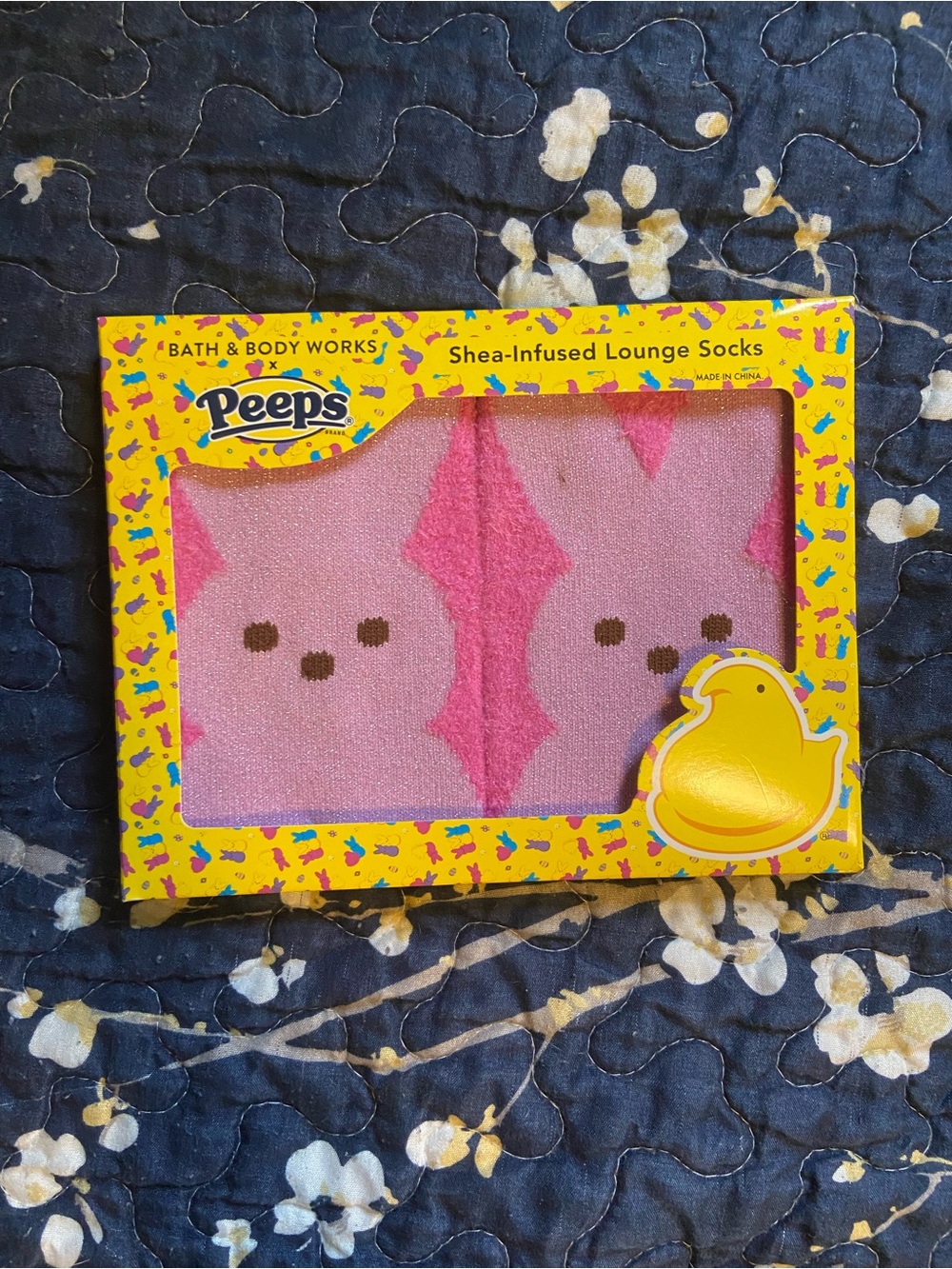 Bath and Body Peeps Socks